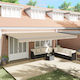 vidaXL Markisenstoff Beige 3x6m