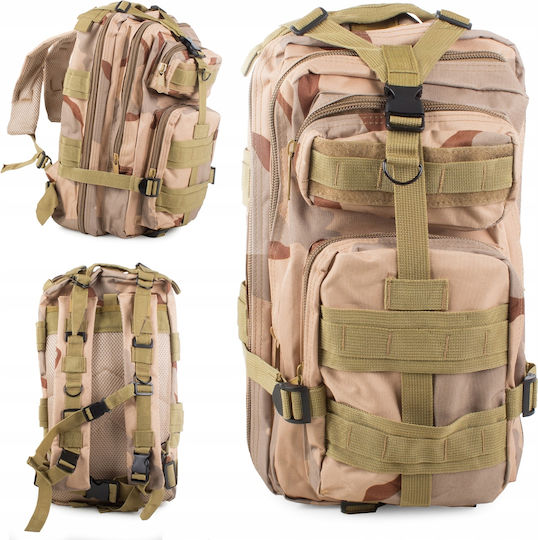 Rucsac Camuflaj Tactic Cracos 43x25x24 Cm Militar Maro Pentru Drumeții Outdoor Cu Mai Multe Compartimente