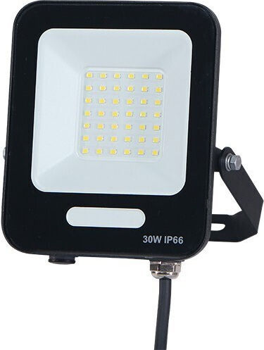 Eurolamp Waterproof LED Floodlight 30W Natural White 4000K IP66
