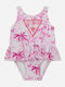 Guess Costum de baie pentru copii Întreg Pink