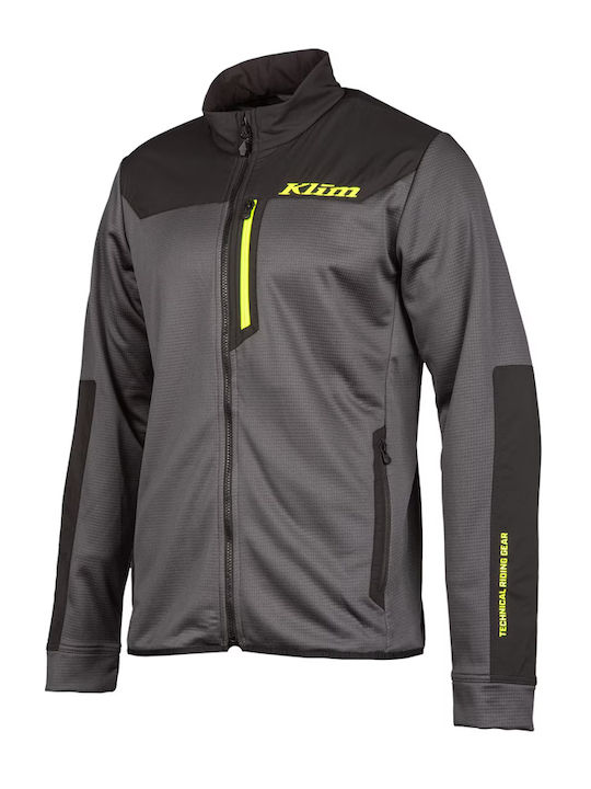 Klim Alloy Winter Men's Motorcycle Jacket Black Hi-Vision