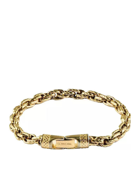 U.S. Polo Assn. Herren Stahl Armband