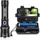 Επαναφορτιζόμενος Φακός LED IP67 με Μέγιστη Φωτεινότητα 30lm Flashlight