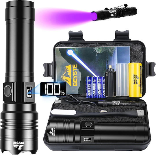 Lumină de lucru și de sit, cu baterie Lanternă LED Lumini de lucru și de sit, IPX6 Aluminum Flashlight