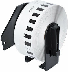 Label Tape Brother Dk-22210 Printer Replacement Makki Black On White 29mm Width 30.48m Length