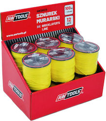 Awtools Sfoară Zidar 100m 1.5mm 12buc