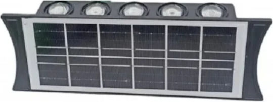 Rixme Wall Mounted Solar Light Warm White with Photocell 26cmx9cmx6cmcm
