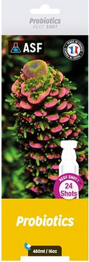 Подобрения За Аквариумна Вода As Reef Shots Probiotics 24 X 20 Ml Shots