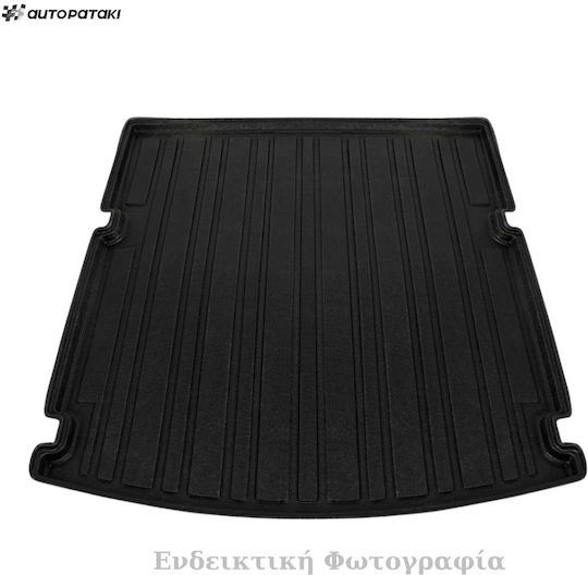 Rubber Boot Mat for Trunk Compatible with Renault Clio 5 Hatchback 2019-Present Anti-slip & Durable
