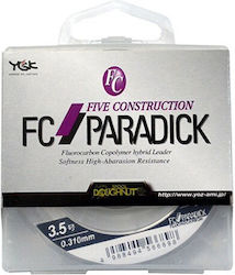 Fishing Line Ygk Fc-Paradick-90 Fluorocarbon 50m 0.185mm 1.2