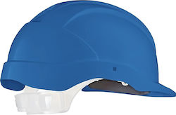 Active Gear Κράνος Εργοταξίου Μπλε με Ωτοασπίδες