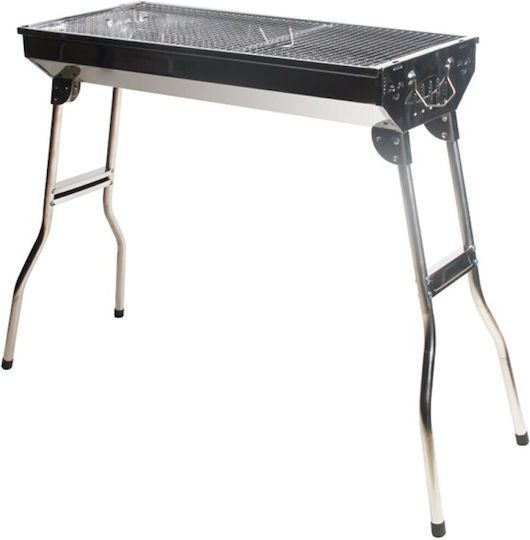 Rabattabilă Portabilă Grătar cu Cărbuni 73cmx70cm