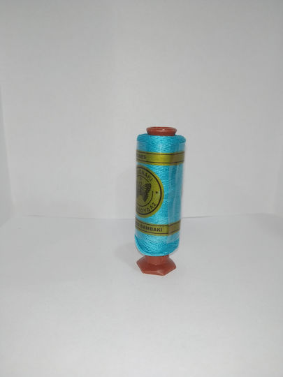 Cotton Thread 100% Petalouda Kolonaki Art 325 92m Spool 3804 Light Turquoise