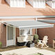 vidaXL Awning fabric Green 3x4m
