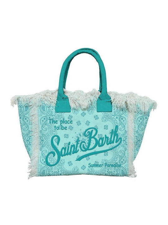 MC2 Colette Stoff Strandtasche Grün
