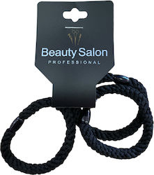 Beauty Salon Haargummis Schwarz Set 3 Stück