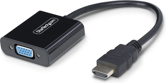 StarTech Kabel VGA-Stecker - VGA-Stecker Schwarz 0.18m (HD2VGAE3)