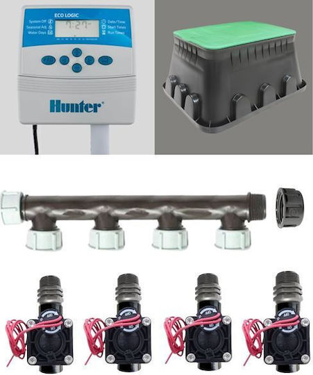 Hunter Industries Υπόγειο Σύστημα Ποτίσματος με Προγραμματιστή