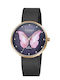 Strand by Obaku Women's Watch with Black Metal Bracelet