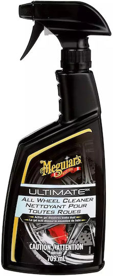 Meguiar's Ultimate All Wheel Cleaner Spray Reinigung / Polieren für Felgen Auto 710ml
