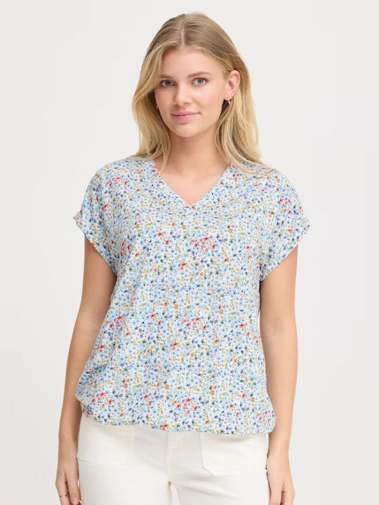 Fransa Γυναικείο T-shirt Cashmere Blue
