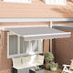 vidaXL Awning fabric Gray 2.5x3m