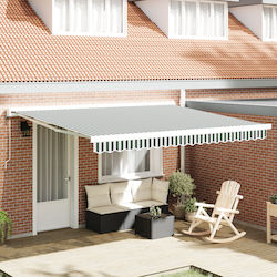 vidaXL Awning Fabric Green 4x3m