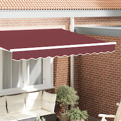 vidaXL Markisenstoff Burgundisch 2,3x0,2m