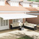 vidaXL Material pentru copertină Alb 0.2x5.8m