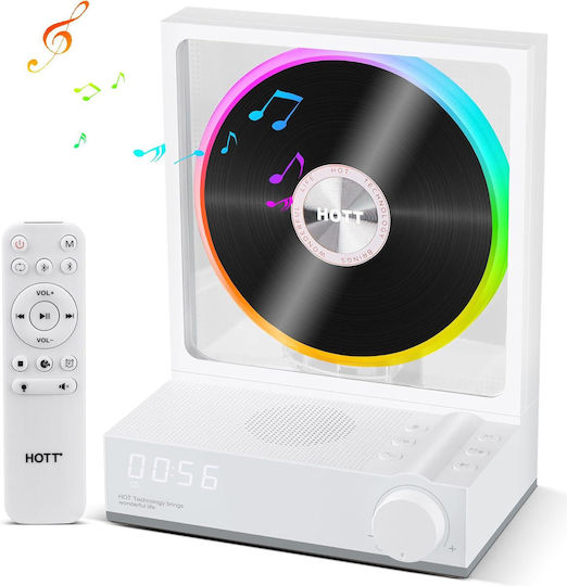 Sistem Audio Portabil Cu CD Bluetooth Alb