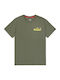 Print T-Shirt Dark Olive