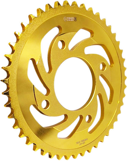 Rear Wheel Sprocket Reinforced Steel Racing 428 48T Sym Vf 185i Tobaki Gold