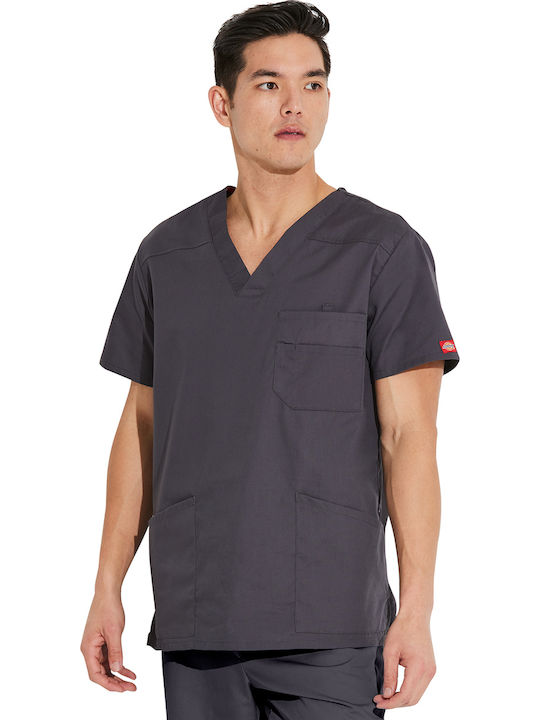 Dickies Signature Ανδρική Μπλούζα Εργασίας Γκρι