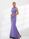 Maxi Dress for Wedding Christening Lilac