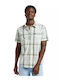 Short-sleeved Shirt Checked Green