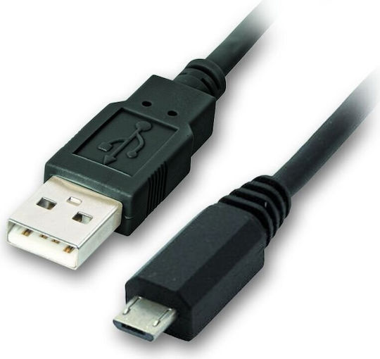 Vcom Cu271 Cable 1.8m Usb-a M To Microusb M 1.8m Black