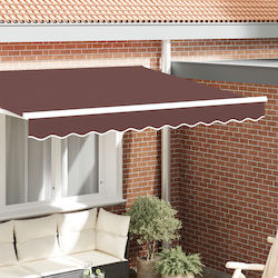 vidaXL Awning Fabric Brown 2.3x0.2m vidaXL Awning Fabric Brown 2.3x0.2m