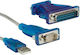 Roline Cable 12.99.1160 Usb A M To Serial Db-9 M 1.8m White