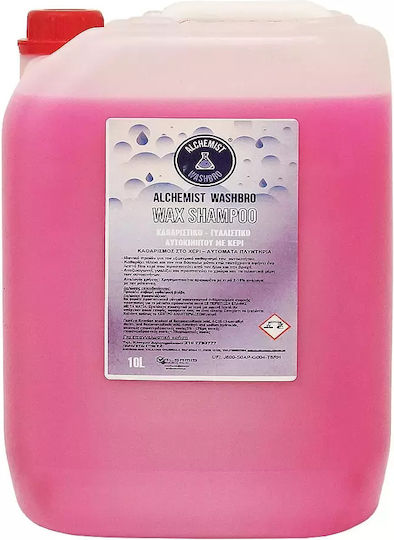 Alchemist WashBro Σαμπουάν Πλυσίματος Αυτοκινήτου με Κερί 10L