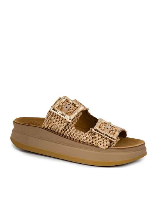 Fantasy Sandals Кожени Дамски Анатомични Сандал...