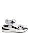 Winslove Women's Flat Sandals in Silver Color