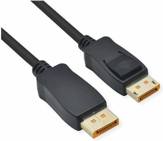 Roline DisplayPort Cable 11.04.6021 DisplayPort Male To DisplayPort Male 1.5m Black