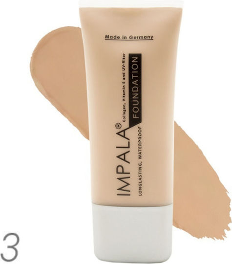 Impala Cosmetics Liquid Foundation №3 30ml