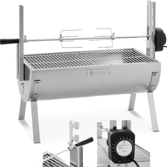 Royal Catering Rostfreier Stahl Holzkohlegrill für Lamm