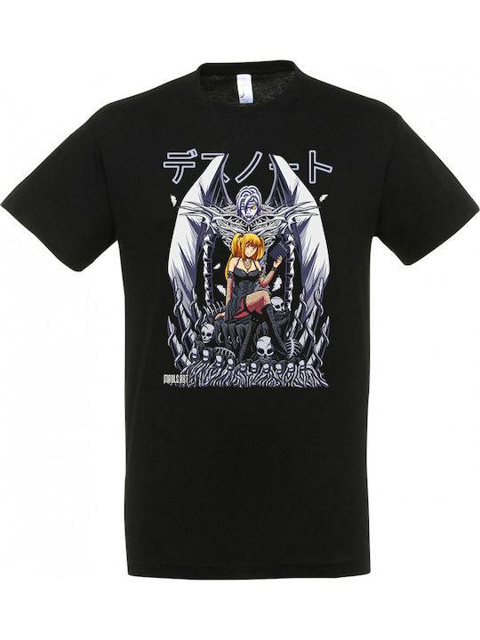 Bluze Imprimate Unisex Negru Death Note Dp3009