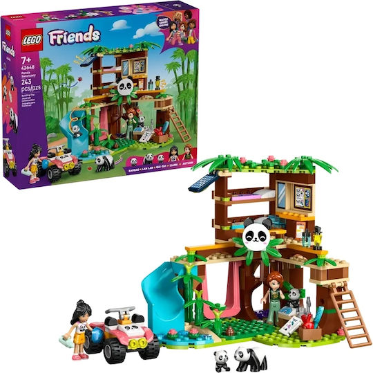 LEGO Friends Panda Sanctuary Animal Care За 7+ Години 243 Бройки