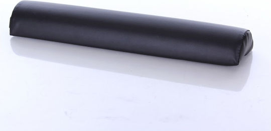 Rest Pro Orthopädisches Kissen Halbzylindrisch 65x6cm in Schwarz Farbe