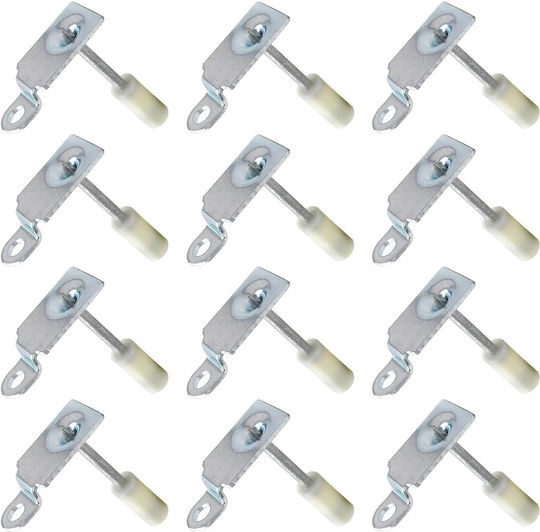 Set 100 Capse Cuie Rotunde 7.5 Mm Pistol Manual Multifuncțional Capse Cuie Fixate Șuruburi Beton Lemn Cărămidă Tavane Pereți Podele