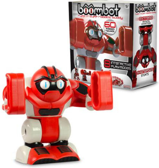 Boombot Puff N' Tuff Interactive Toy Ηλεκτρονικό Ρομποτικό Παιχνίδι για 5+ ετών