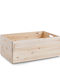 Wooden Storage Box Beige 60x40x24cm 1pcs